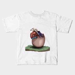 Baby Dragon Hatching Kids T-Shirt